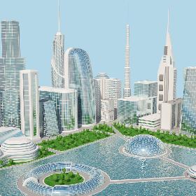 Futuristic City 2